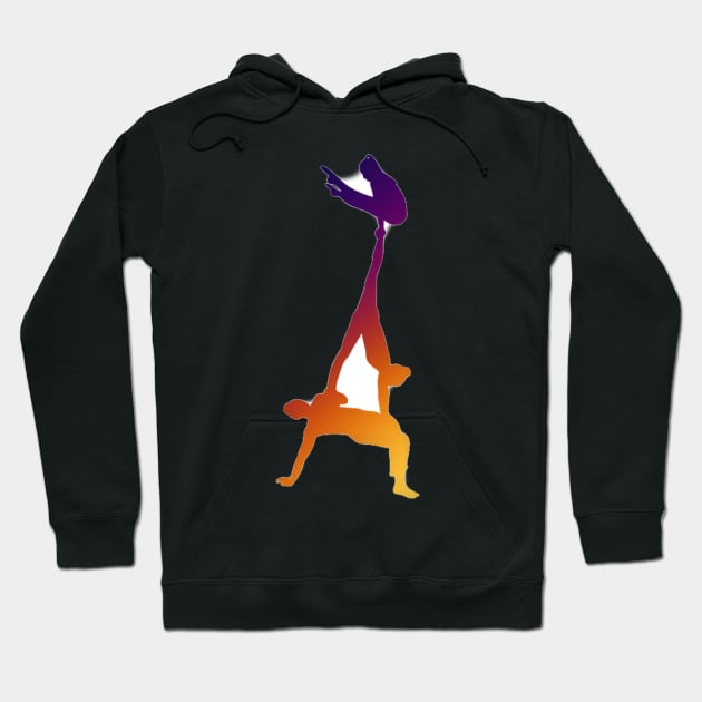 A women’s group doing Eiffel Tower Hoodie by artsyreader